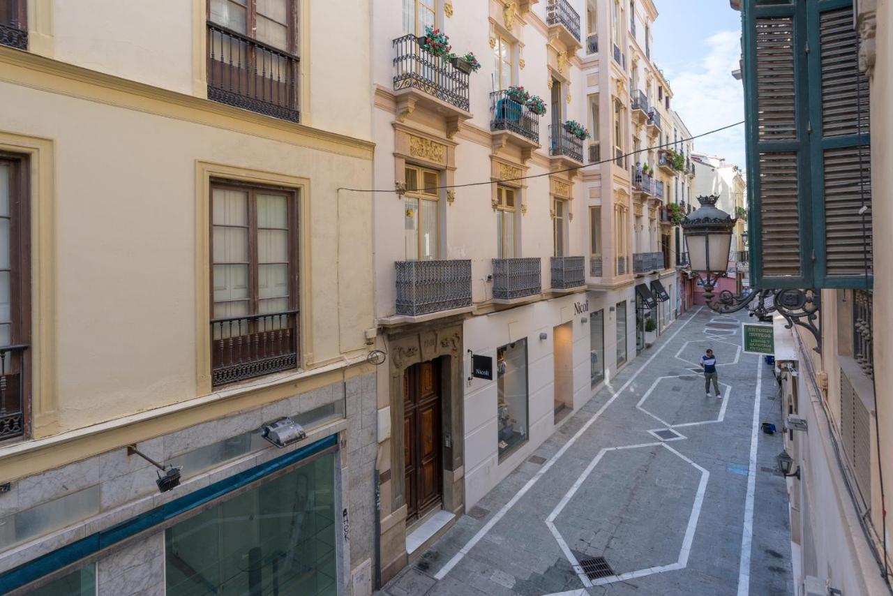 Marques De Larios 8 Centro Historico Especial Grupos Parking Gratis Lägenhet