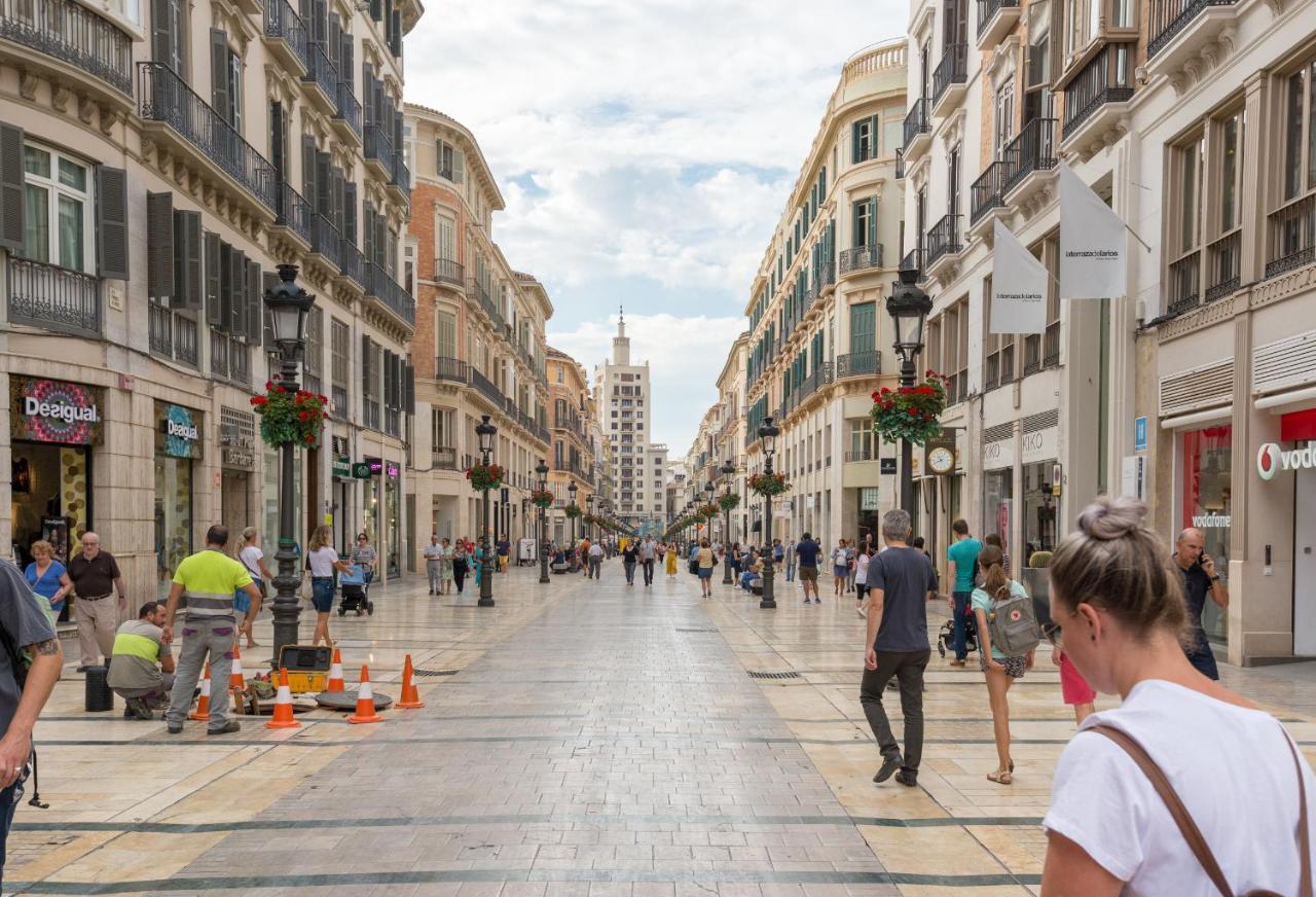 Lägenhet Marques De Larios 8 Centro Historico Especial Grupos Parking Gratis Málaga