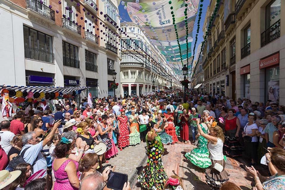 Lägenhet Marques De Larios 8 Centro Historico Especial Grupos Parking Gratis